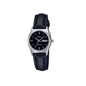 Casio LTP-V006L-1B2 Leather Strap Watch for Women