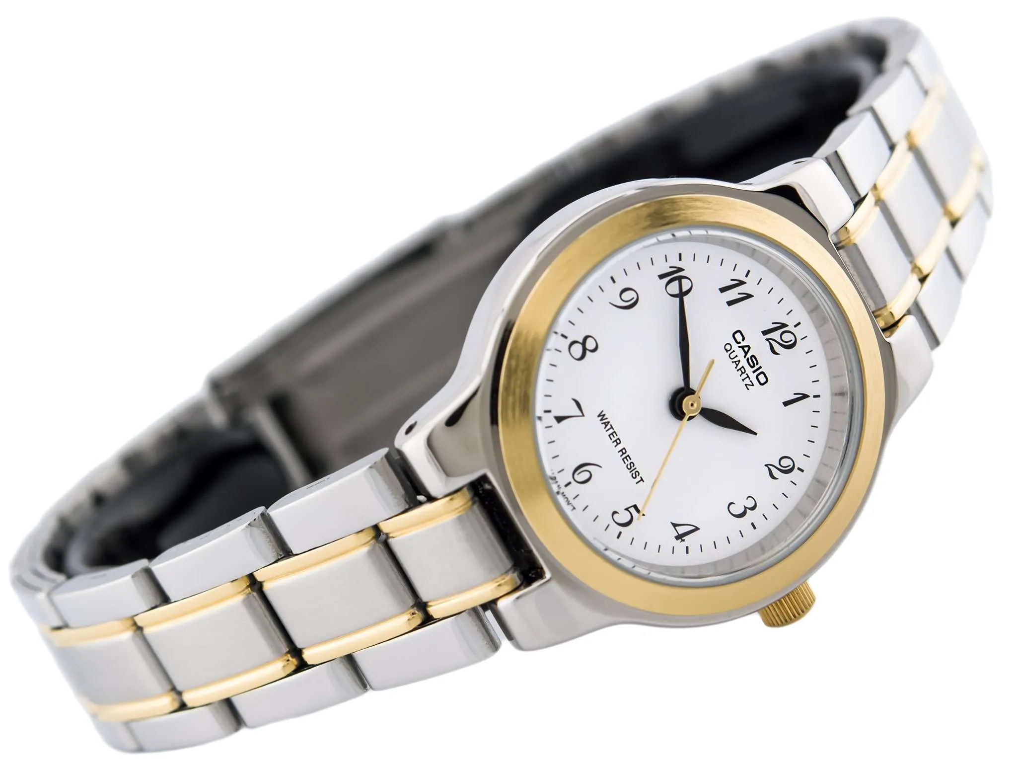 Casio Vintage LTP-1131G-7BRDF Silver & Gold Stainless Watch for Women