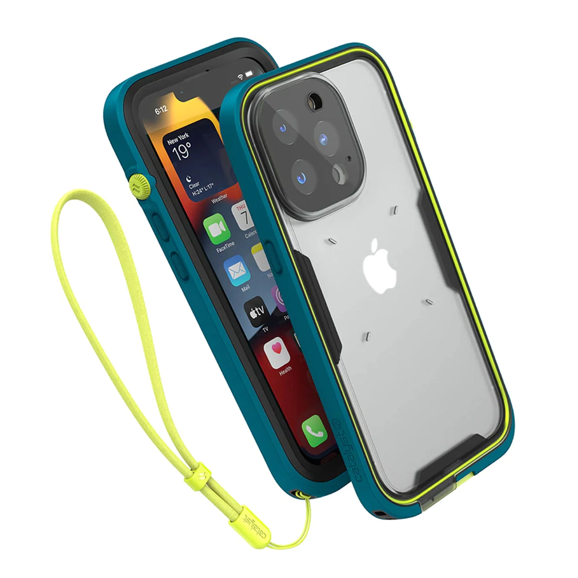 Catalyst Total Protection Waterproof Case for iPhone 13 Pro 6.1" 5G - Marine Blue