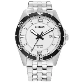 Citizen Gents Quartz Stainless Steel Watch