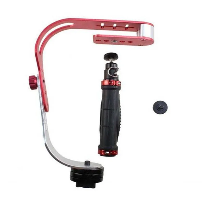 Compact Aluminum Camera Stabilizer with Phone Holder