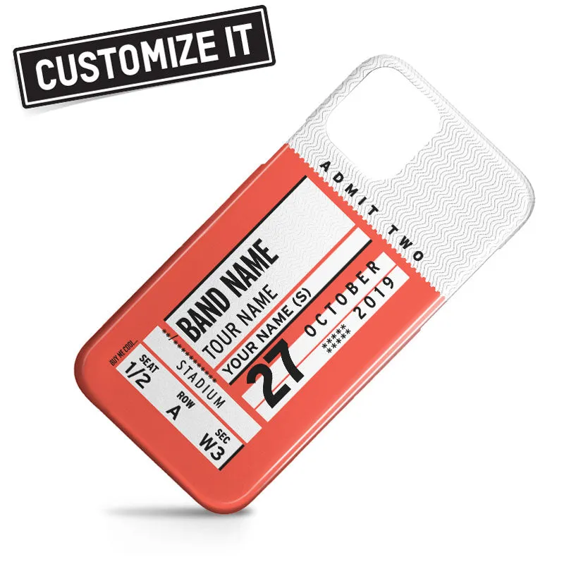 Concert Stub - Phone Case