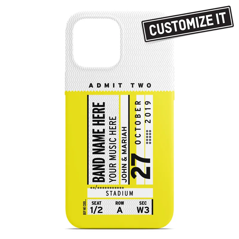 Concert Stub - Phone Case