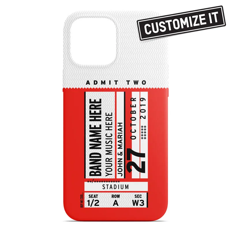 Concert Stub - Phone Case