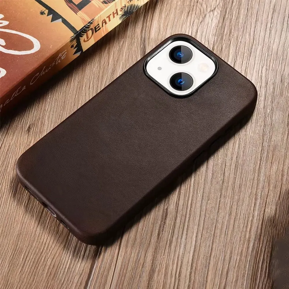 CortezaLux Genuine Leather iPhone Case