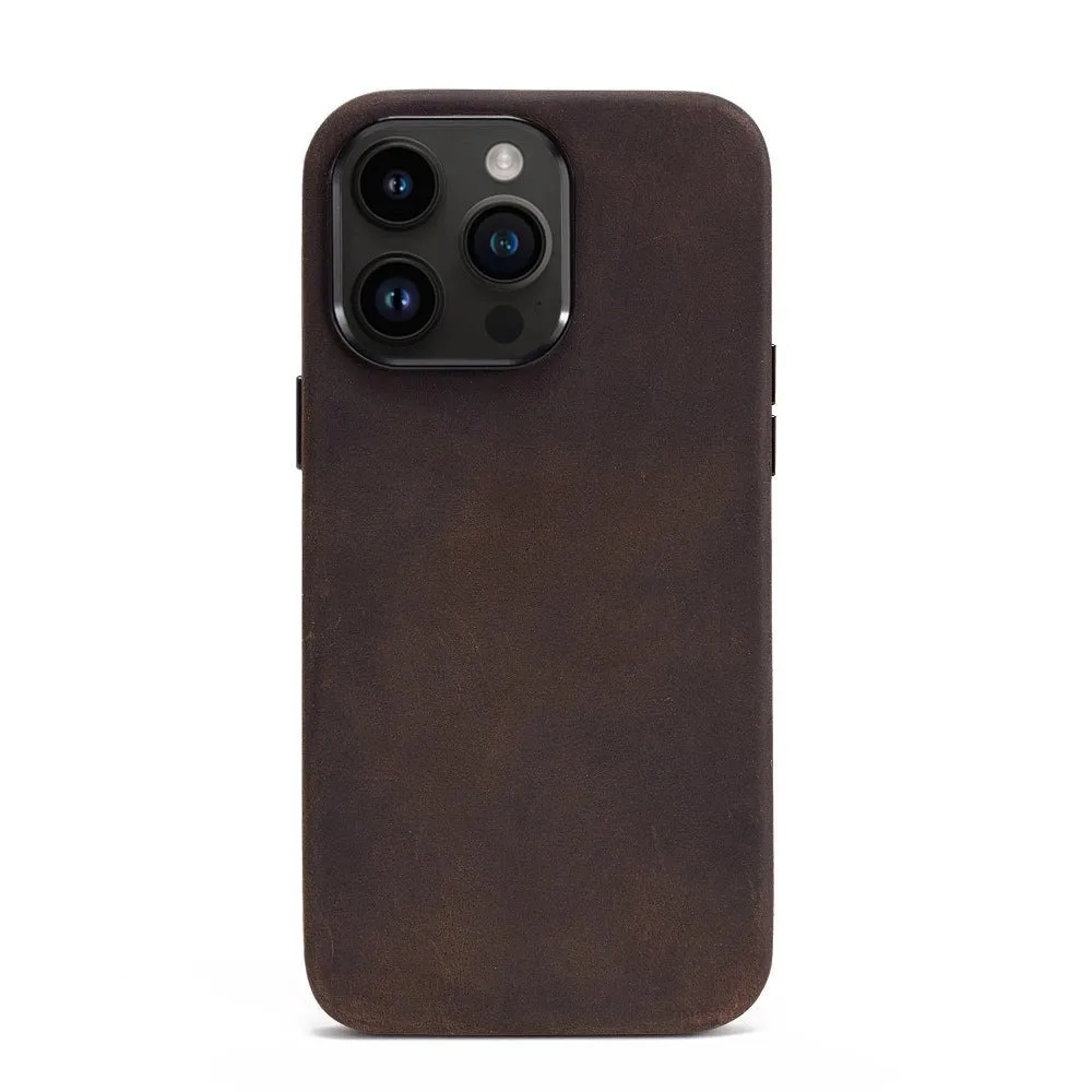 CortezaLux Genuine Leather iPhone Case