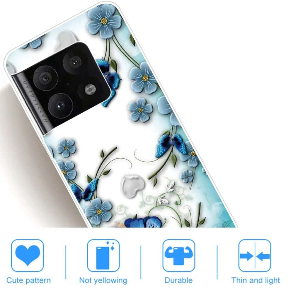 Deco OnePlus 10 Pro case - Butterflies and Flowers