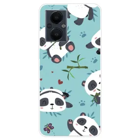 Deco OnePlus Nord N20 5G case - Cute Pandas