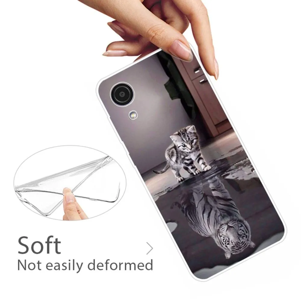 Deco Samsung Galaxy A03 Core case - Cat's Reflection