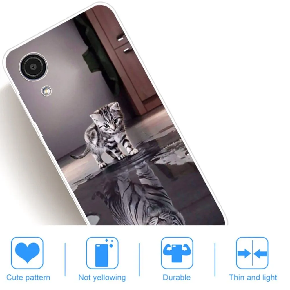 Deco Samsung Galaxy A03 Core case - Cat's Reflection