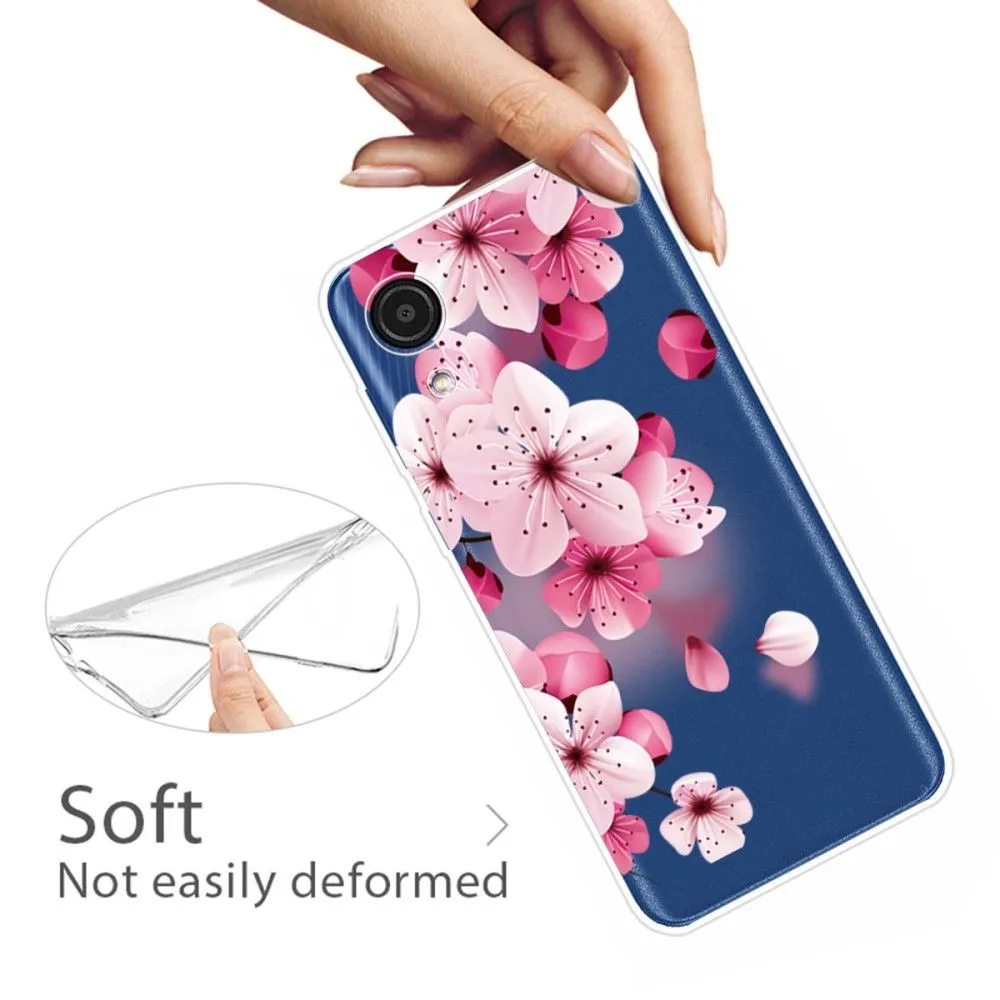 Deco Samsung Galaxy A03 Core case - Peach Blossom