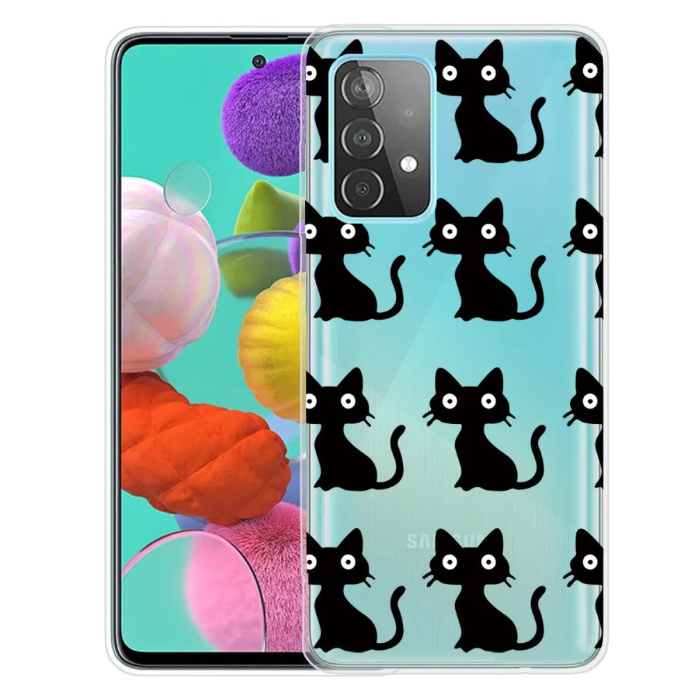 Deco Samsung Galaxy A13 4G case - Black Cats