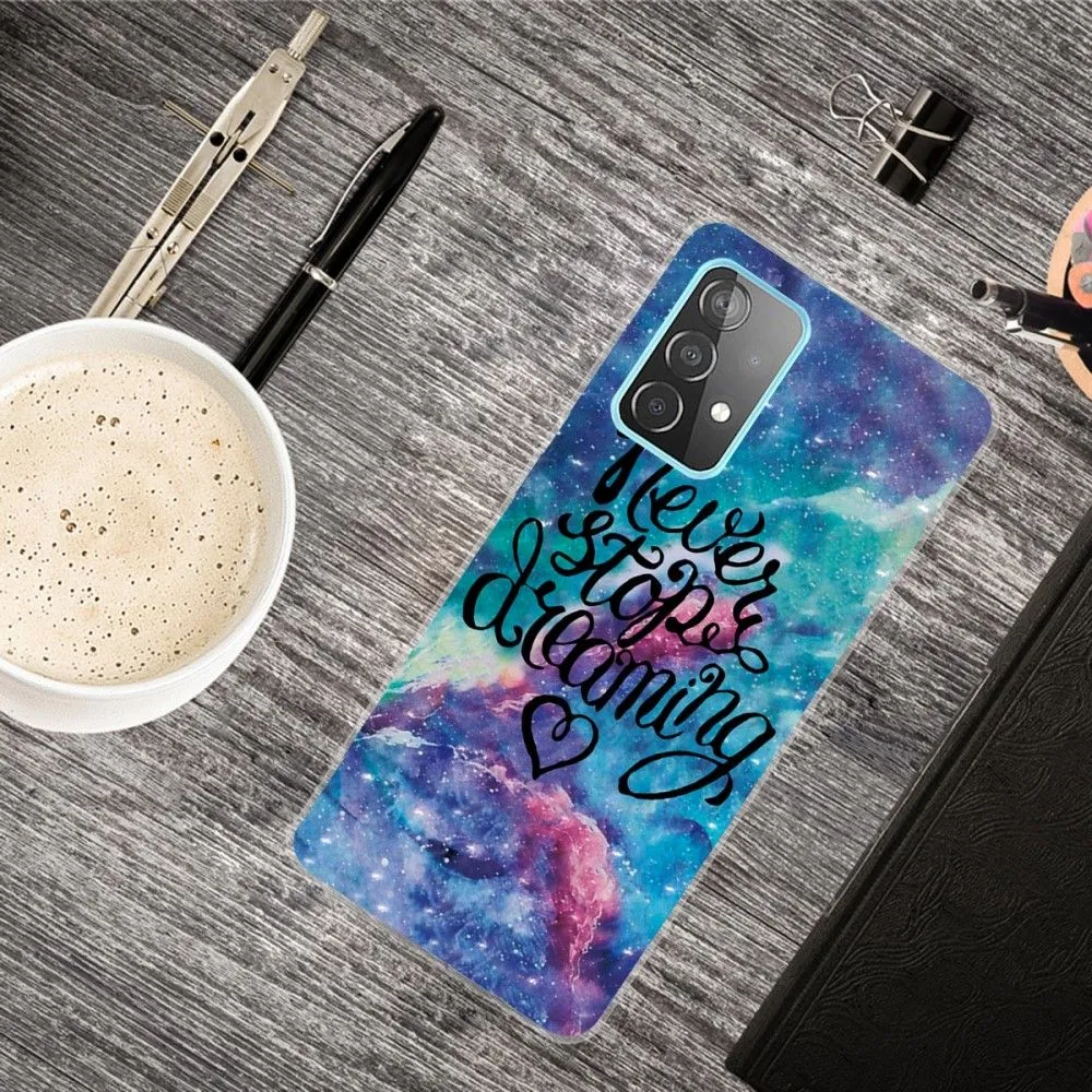 Deco Samsung Galaxy A13 4G case - Never Stop Dreaming