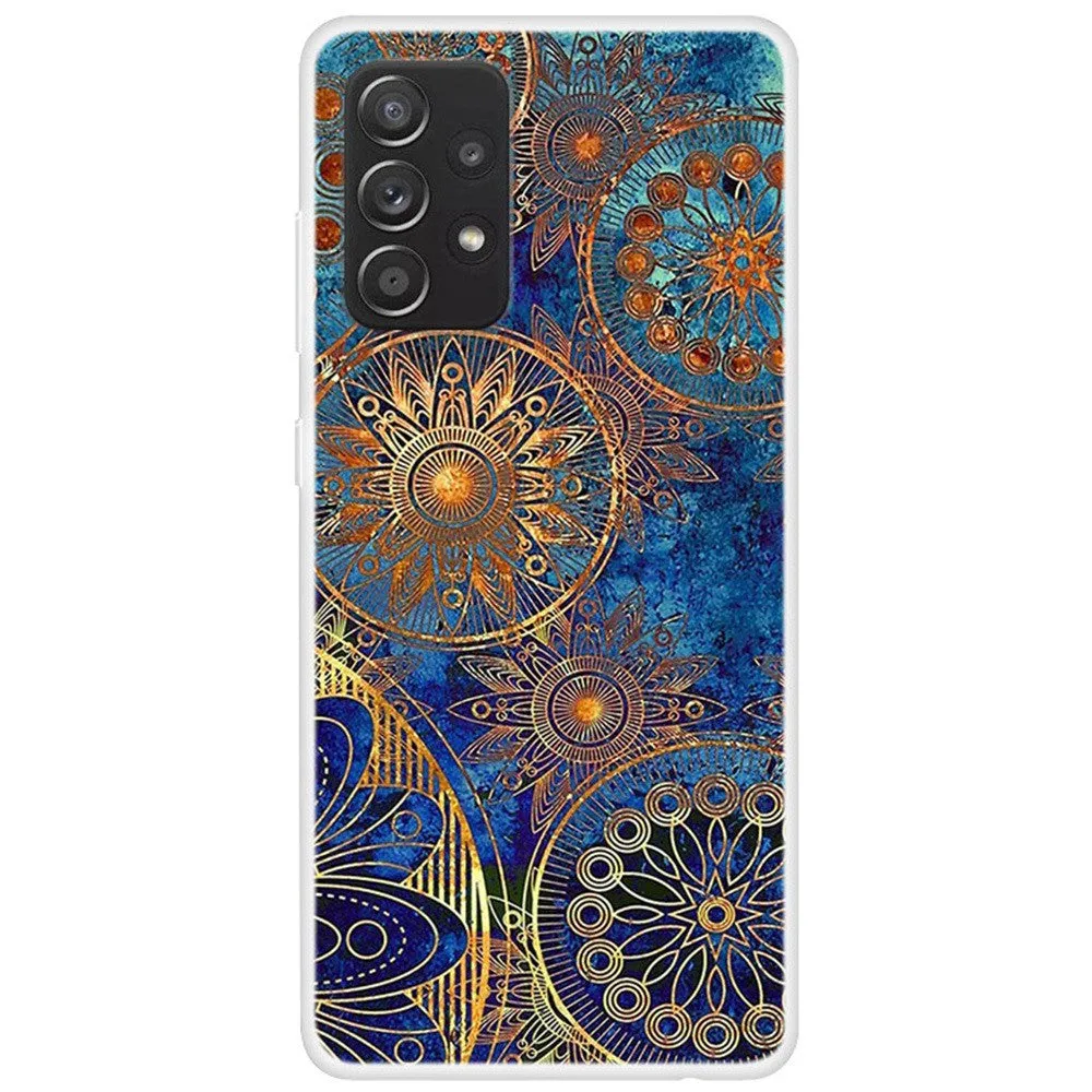 Deco Samsung Galaxy A33 5G case - Golden Flower