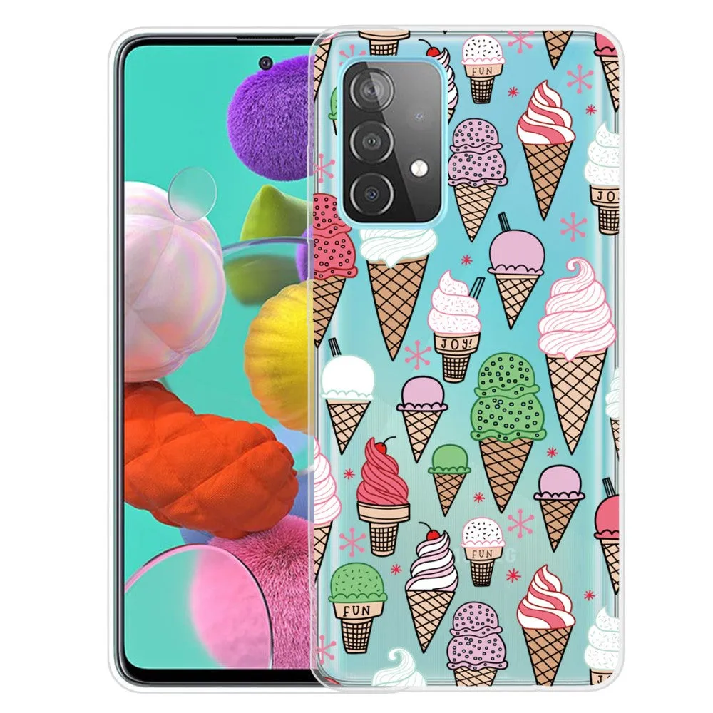 Deco Samsung Galaxy A53 5G case - Fun Ice Cream