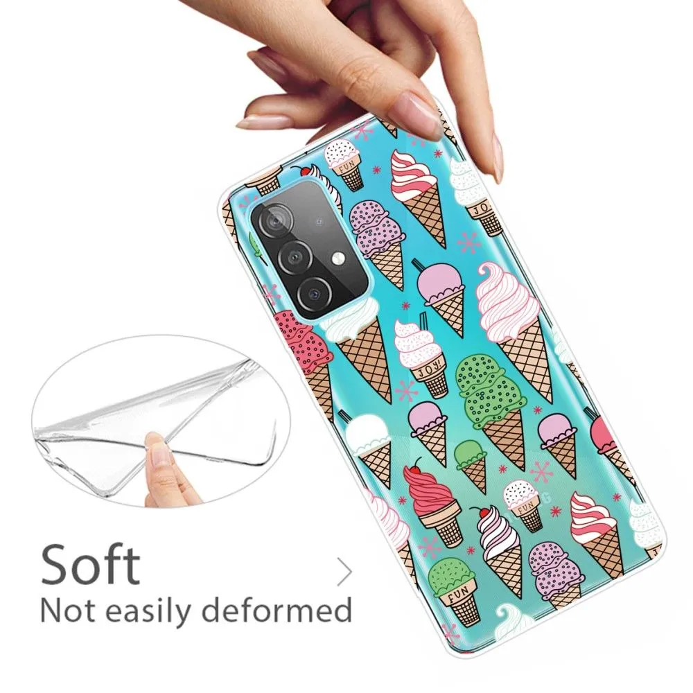 Deco Samsung Galaxy A53 5G case - Fun Ice Cream