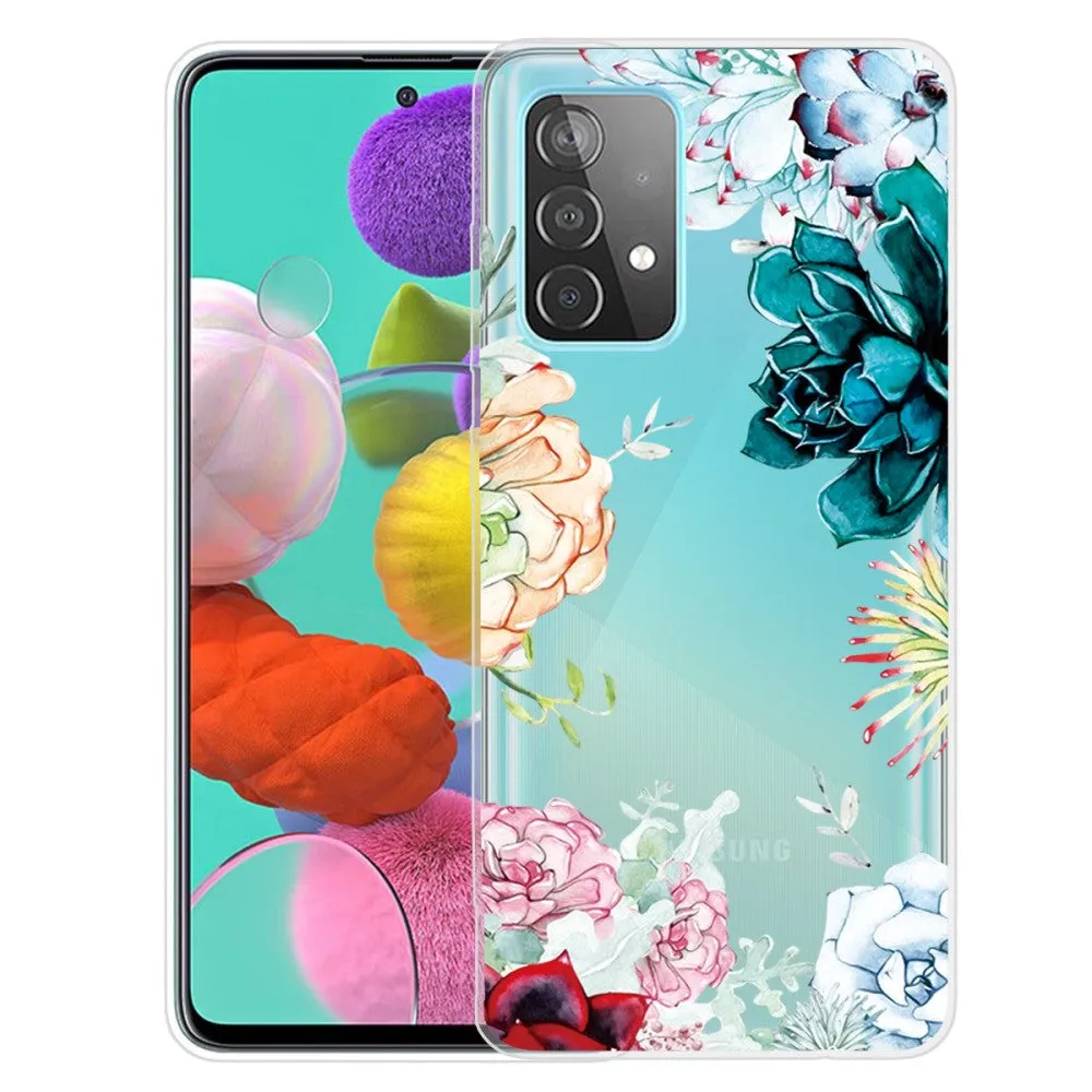 Deco Samsung Galaxy A53 5G case - Succulent