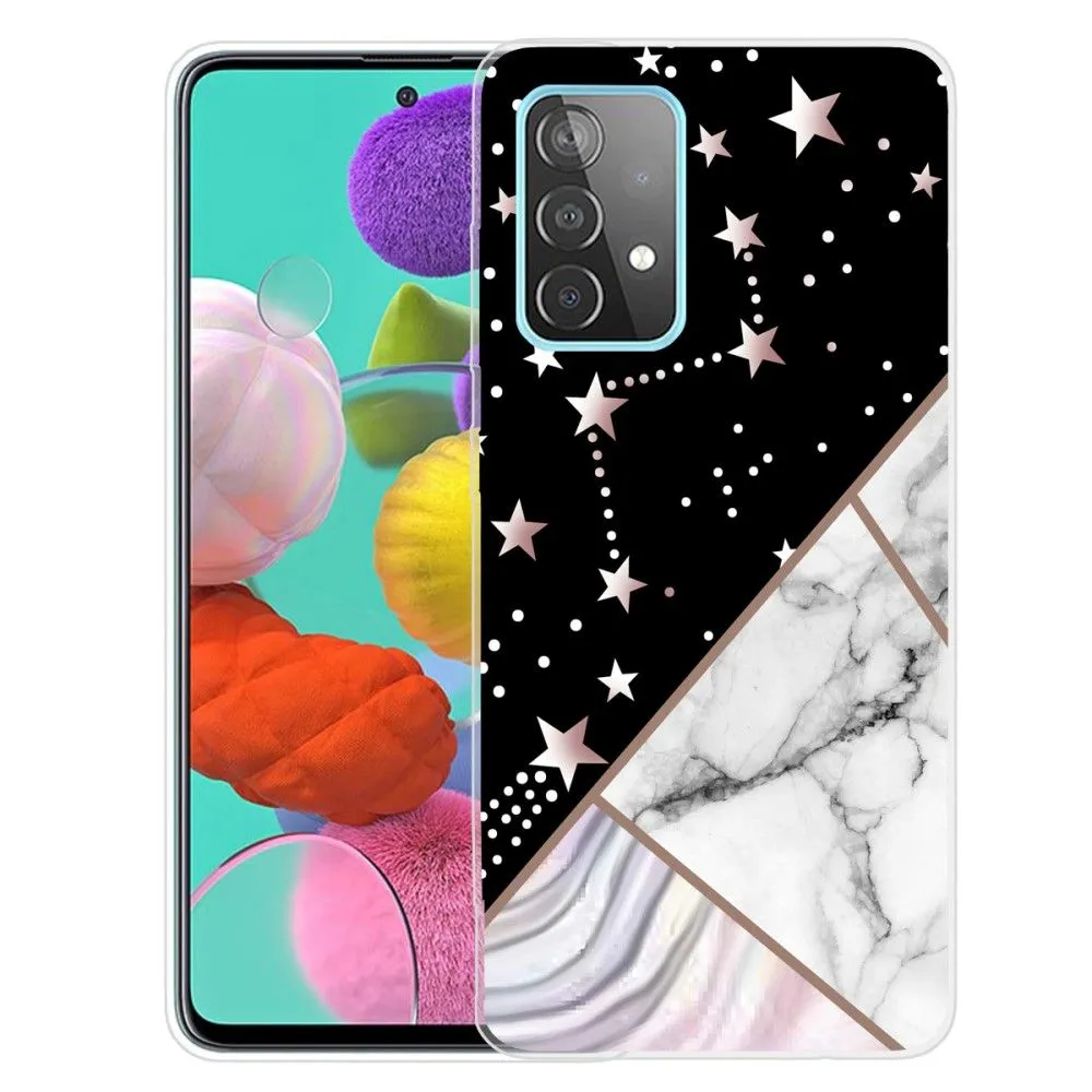 Deco Samsung Galaxy A73 case - Constellation Marble Tile