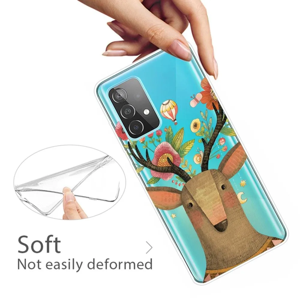 Deco Samsung Galaxy A73 case - Deer