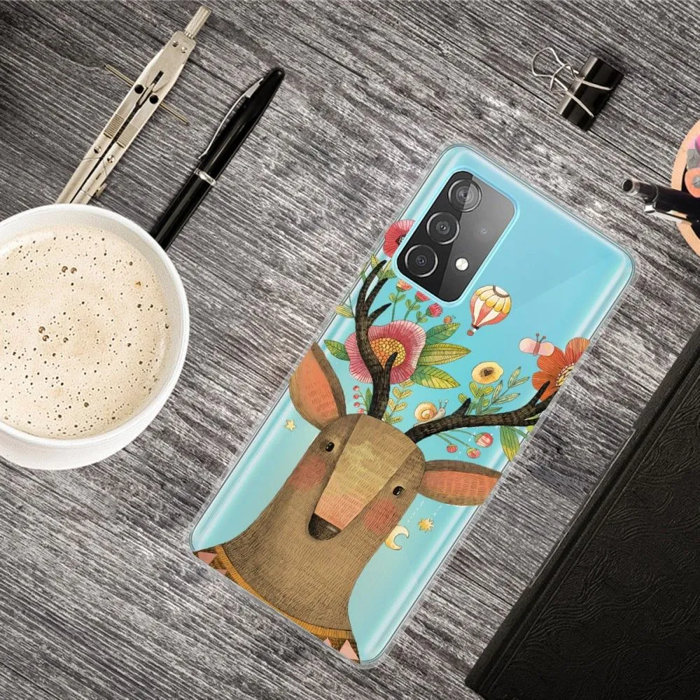 Deco Samsung Galaxy A73 case - Deer