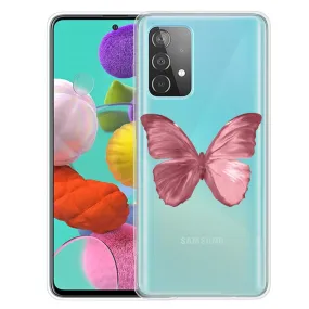 Deco Samsung Galaxy A73 case - Pink Butterfly