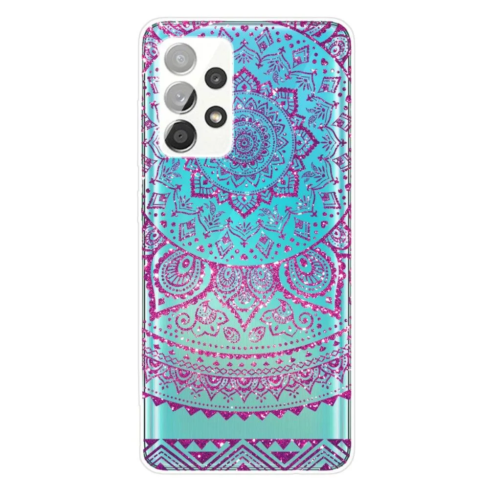 Deco Samsung Galaxy A73 case - Rose Flower Pattern