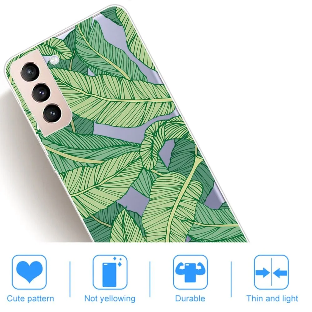 Deco Samsung Galaxy S22 case - Banana Leaves