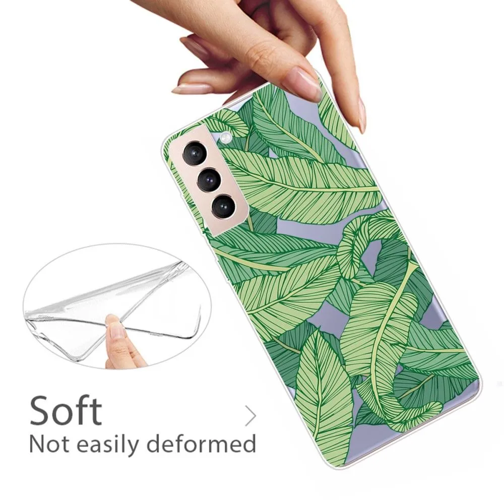 Deco Samsung Galaxy S22 case - Banana Leaves