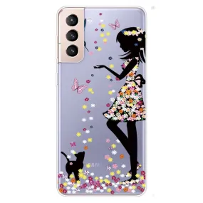 Deco Samsung Galaxy S22 Plus case - Butterfly Girl