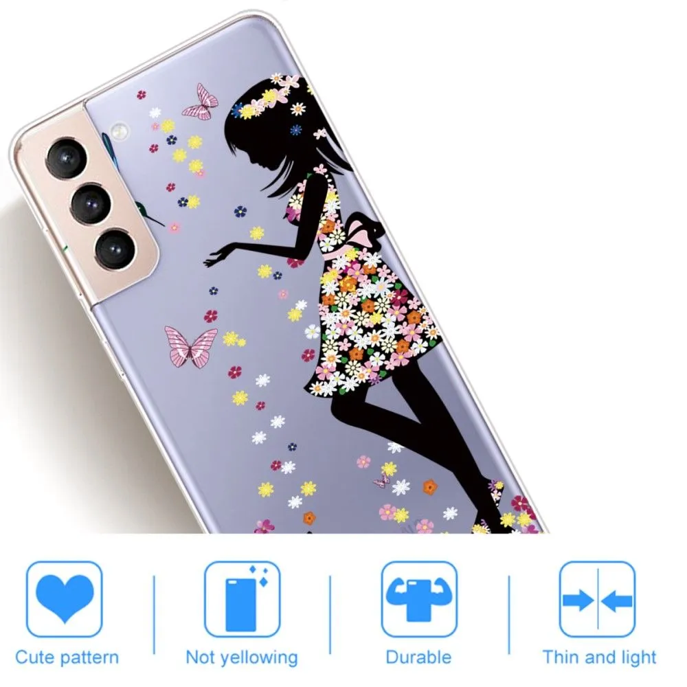 Deco Samsung Galaxy S22 Plus case - Butterfly Girl