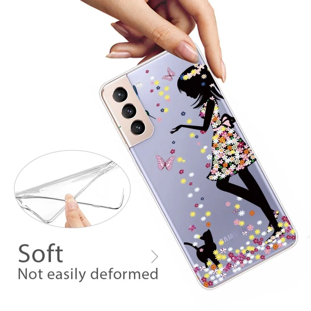 Deco Samsung Galaxy S22 Plus case - Butterfly Girl