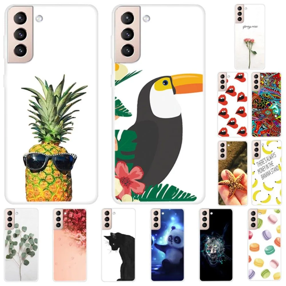 Deco Samsung Galaxy S22 Plus case - Leaves and Bird