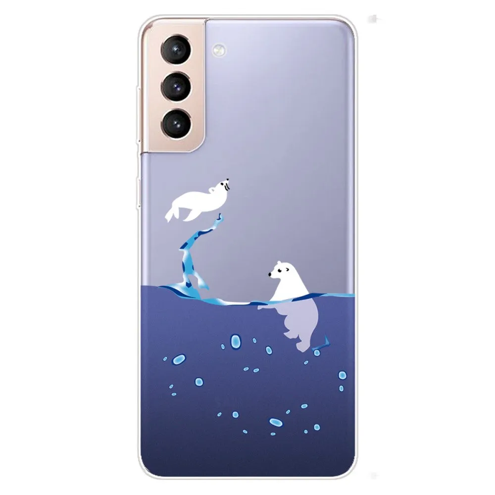 Deco Samsung Galaxy S22 Plus case - Polar Bears