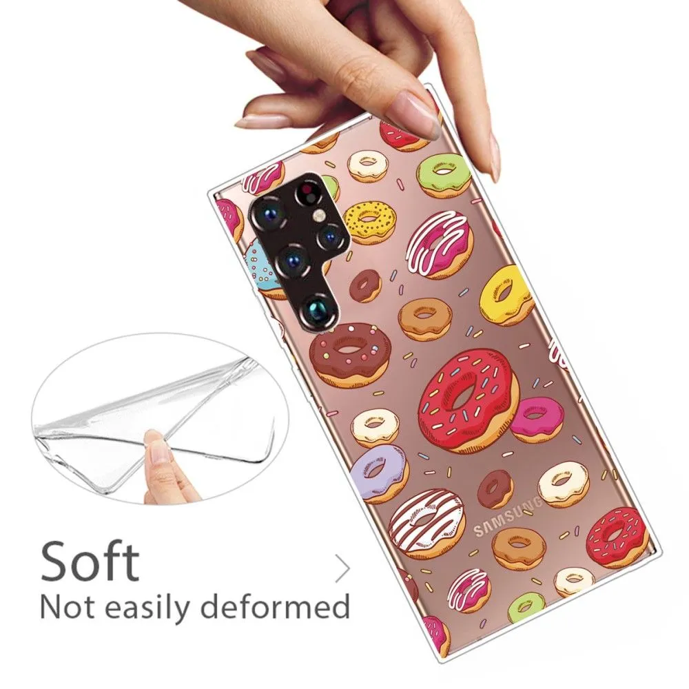 Deco Samsung Galaxy S22 Ultra case - Doughnut