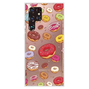 Deco Samsung Galaxy S22 Ultra case - Doughnut