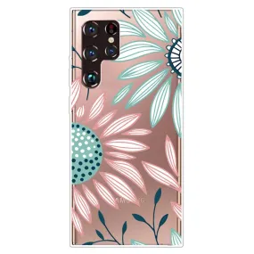 Deco Samsung Galaxy S22 Ultra case - Sunflower