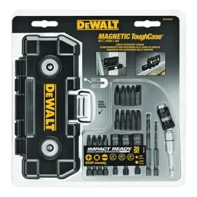 DeWALT DWMTCIR20 Screwdriver Bit Set, 20-Piece, Heavy-Duty, Alloy Steel, Black Oxide