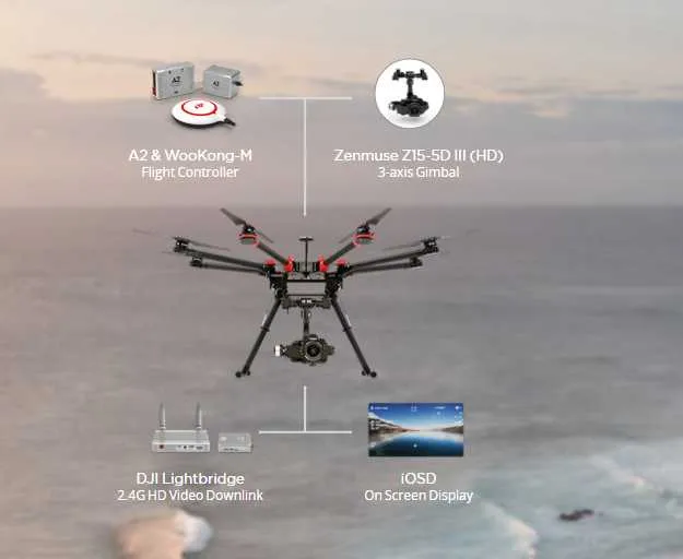 DJI S1000 Frame Hexacopter