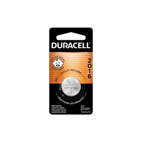 DL2016BPK Duracell Specialty Lithium Coin - Bitterant, 1 Pack