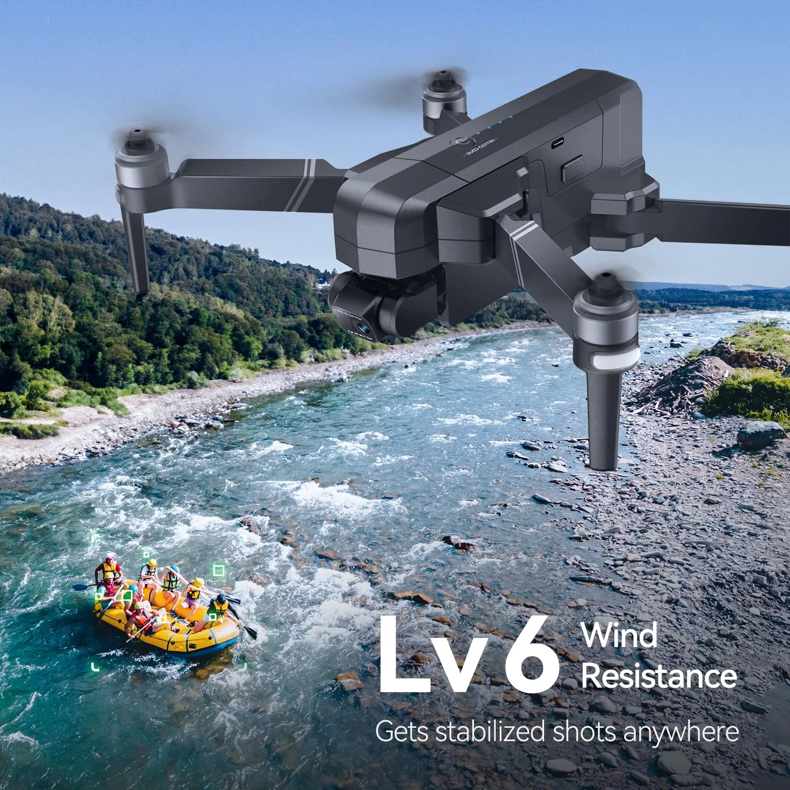 Drones with Camera for Adults 4K, 64Mins Flight Time, Gimbal & EIS 4K Camera, 9842ft Digital video Transmission