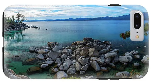 East Shore Aquas by Brad Scott - Phone Case