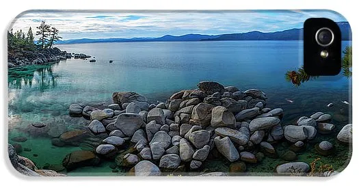 East Shore Aquas by Brad Scott - Phone Case