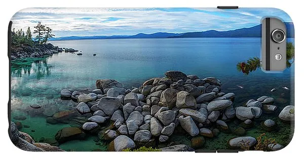 East Shore Aquas by Brad Scott - Phone Case