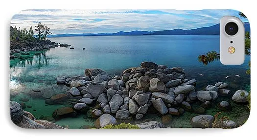 East Shore Aquas by Brad Scott - Phone Case