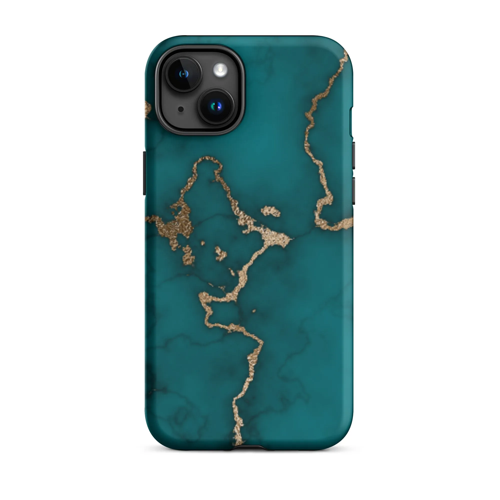 Emerald Elegance Premium iPhone Case