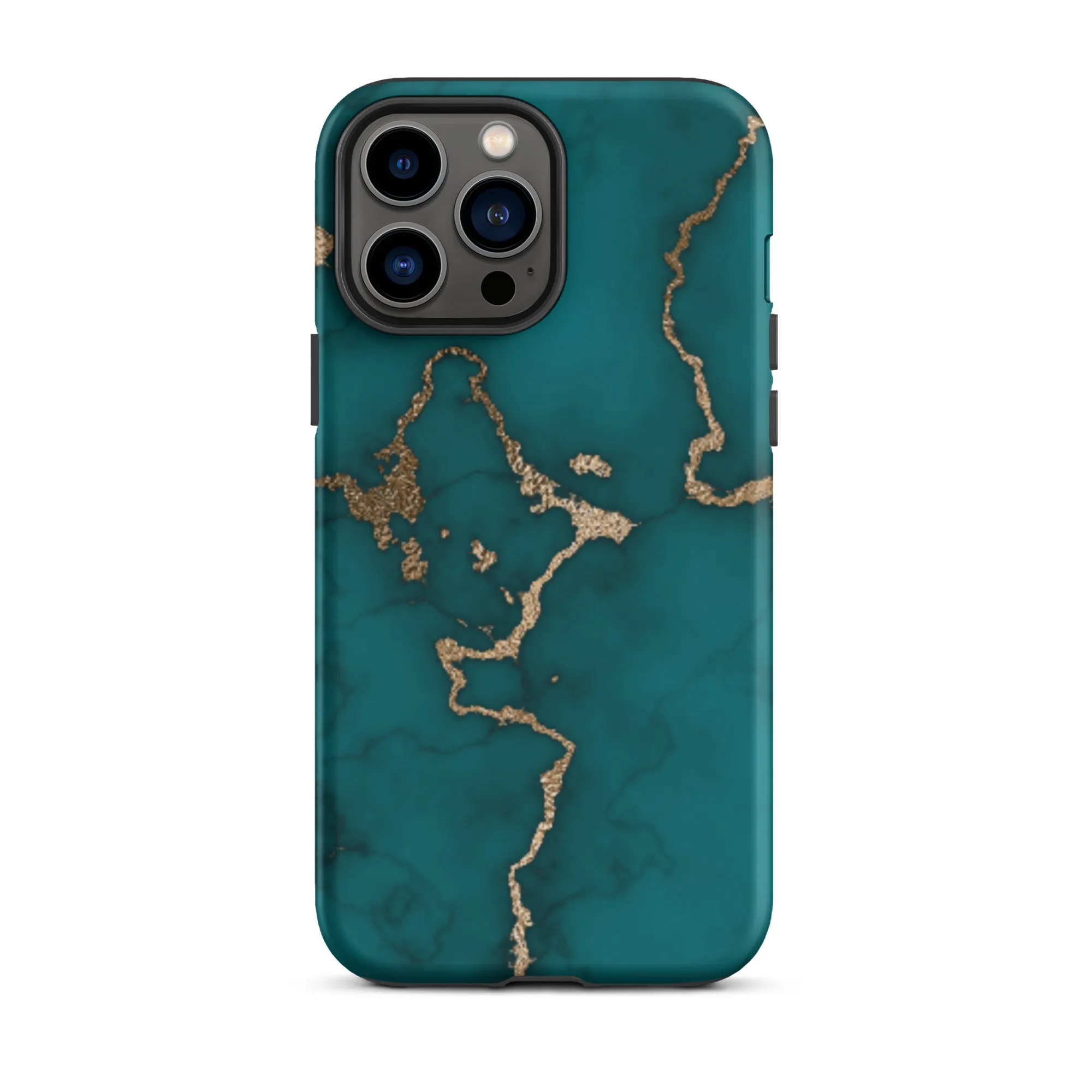 Emerald Elegance Premium iPhone Case