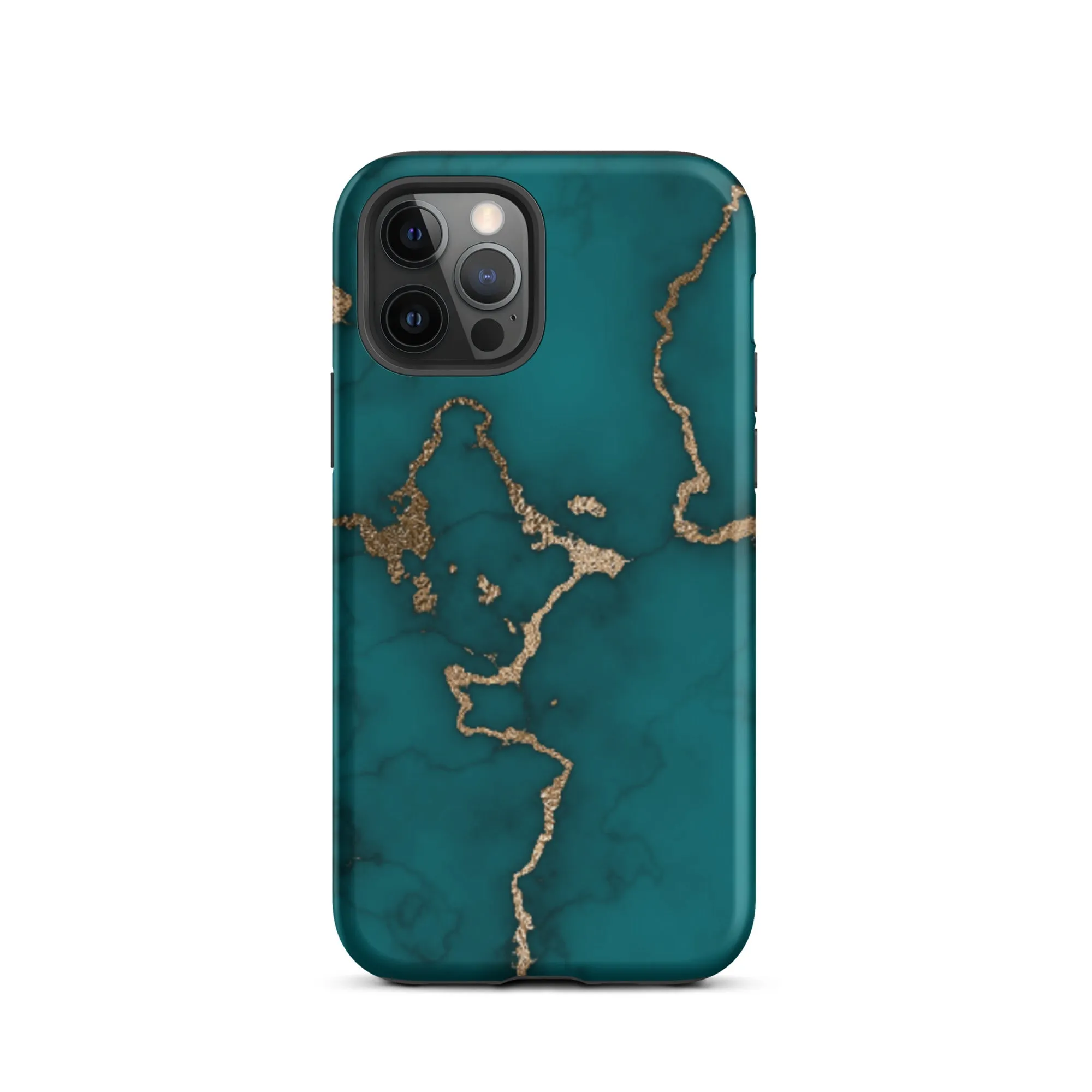 Emerald Elegance Premium iPhone Case