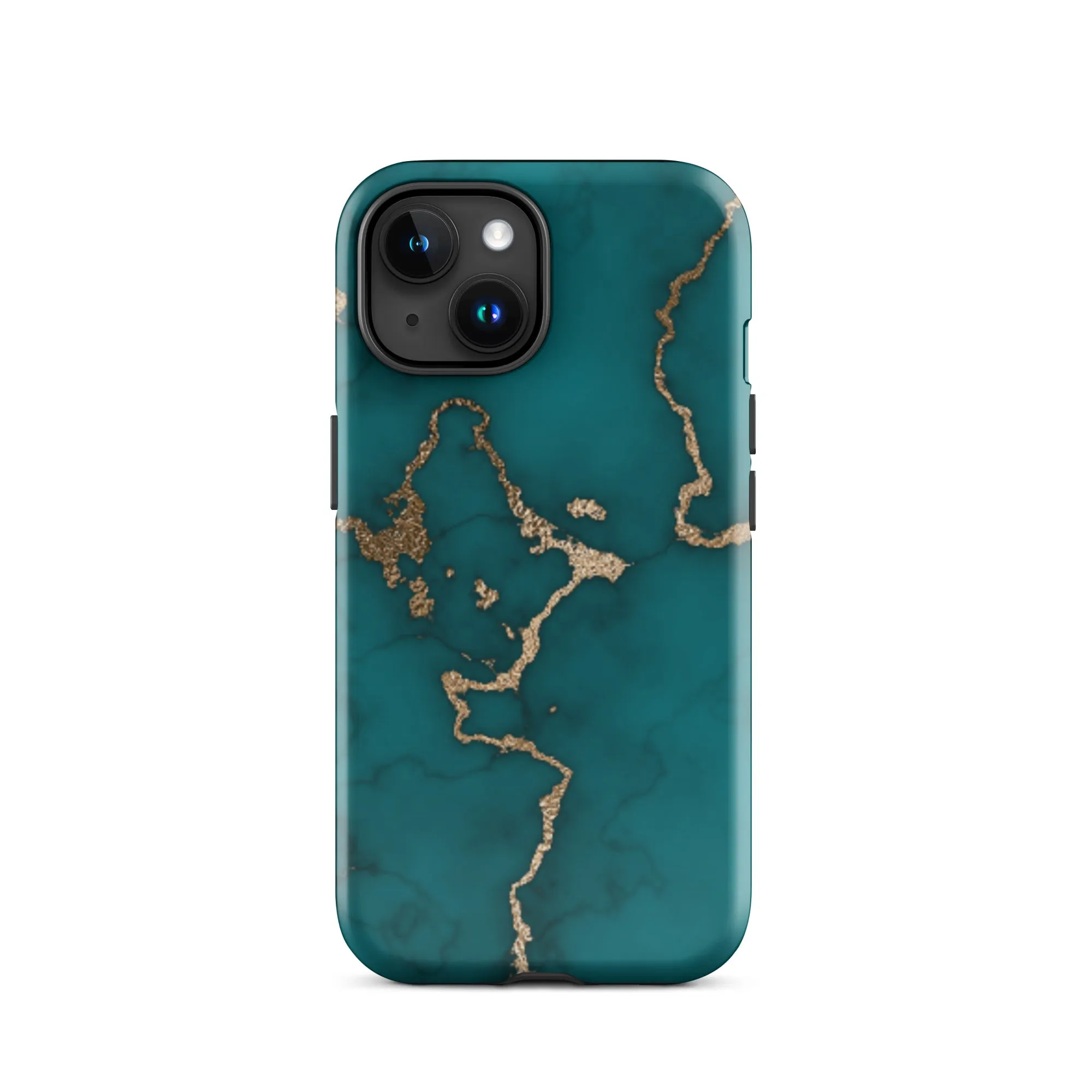 Emerald Elegance Premium iPhone Case