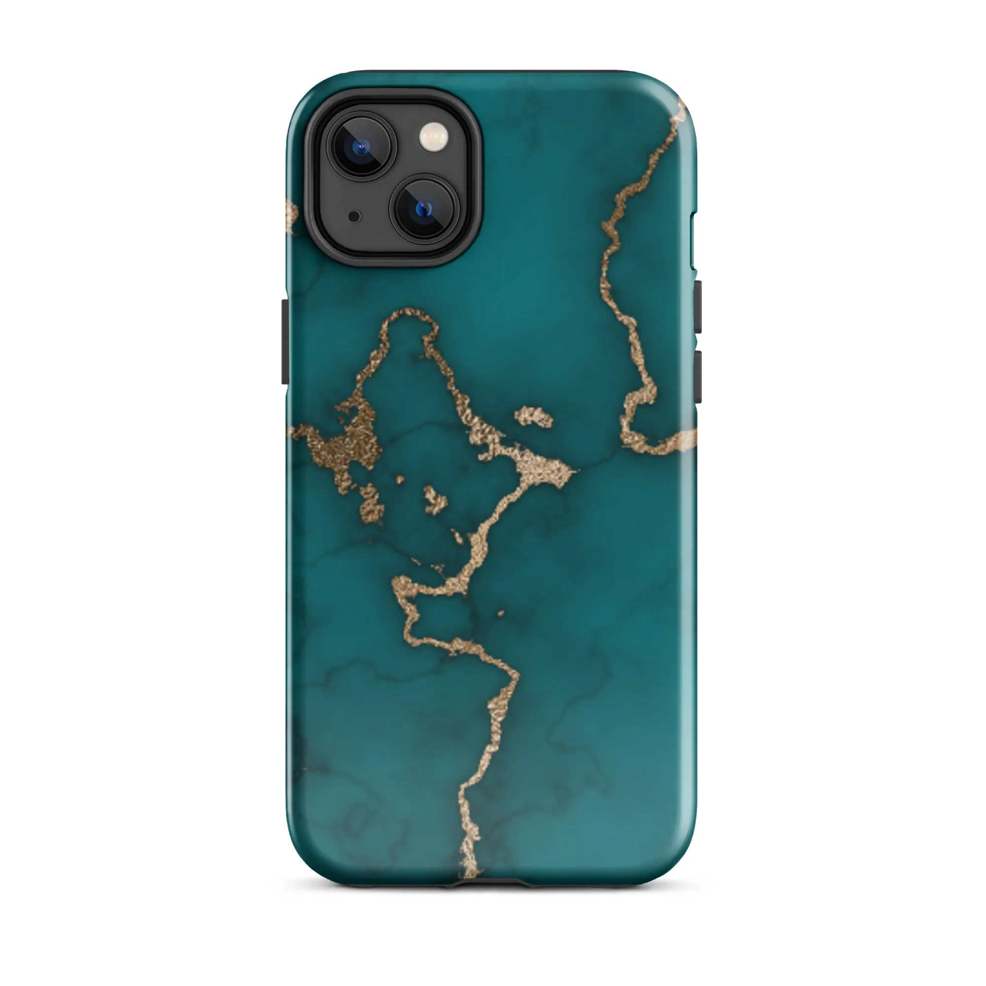 Emerald Elegance Premium iPhone Case