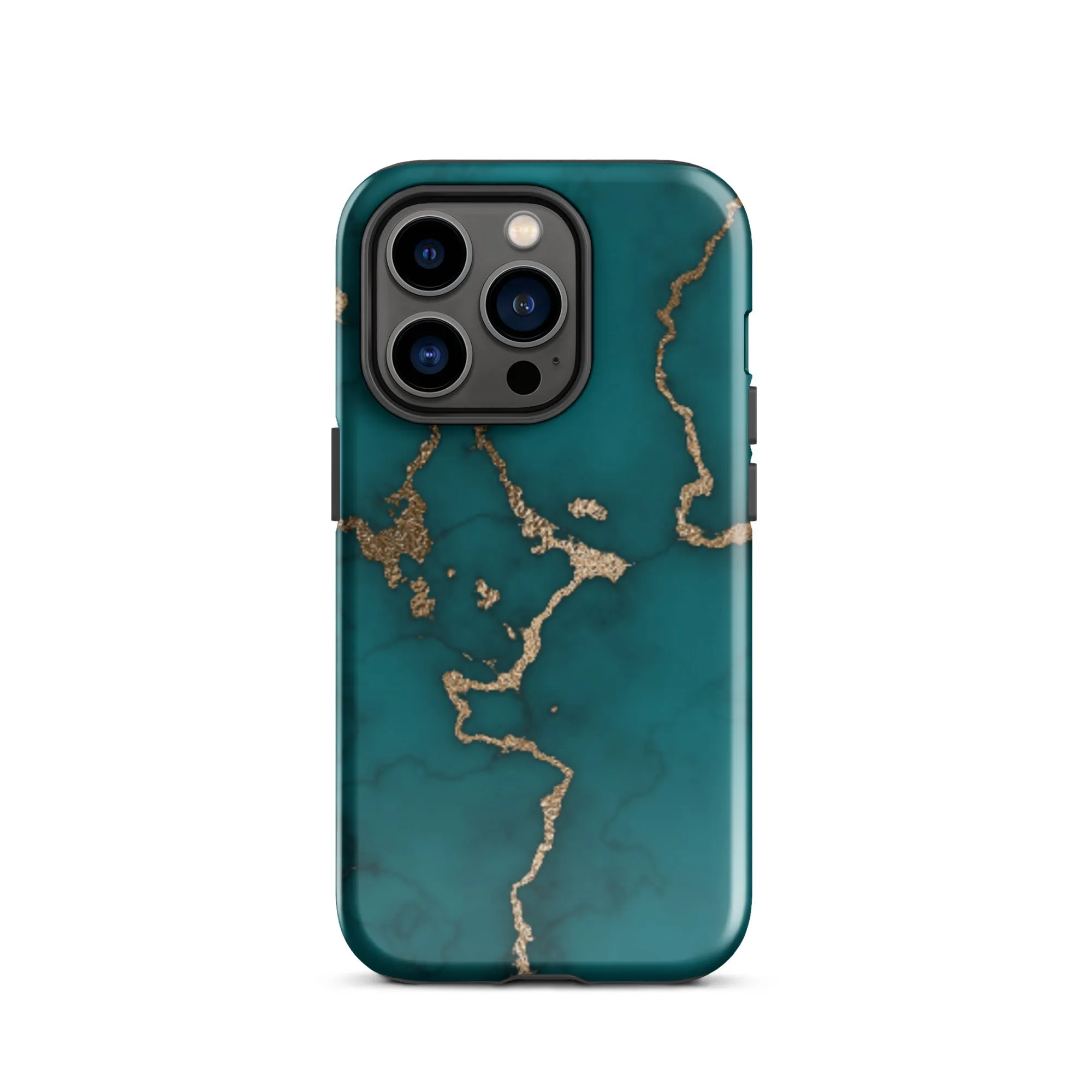 Emerald Elegance Premium iPhone Case